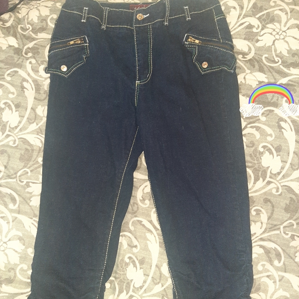 Baby phat capri jeans